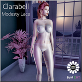GoodVibes Clarabell BoM Modesty Lace Off White