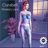 GoodVibes Clarabell BoM Modesty Lace Blue