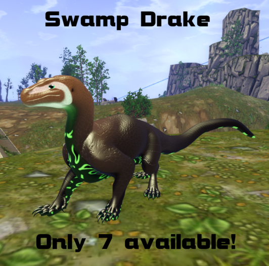 MMnM ATC Aether Drake Swamp Drake Skin (WINGLESS)
