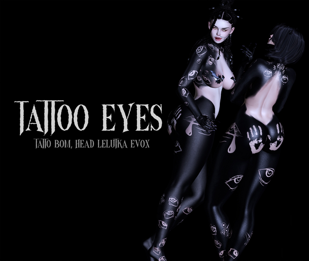 Liightwood Tattoo Eyes Lelutka EVOX ADD