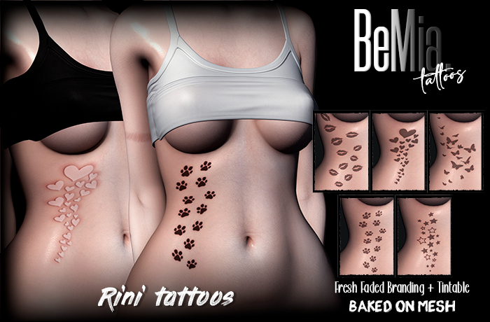 BeMia. Rini tattoos
