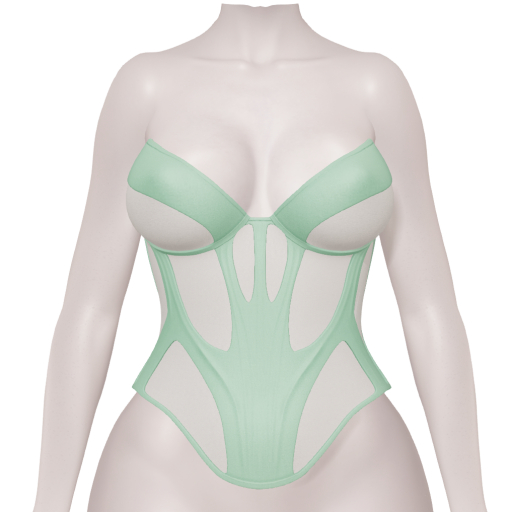 moxy - krys corset mint