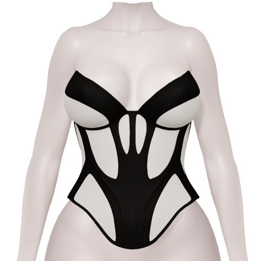 moxy - krys corset onyx