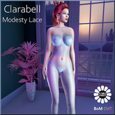 GoodVibes Clarabell BoM Modesty Lace Baby Blue