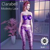 GoodVibes Clarabell BoM Modesty Lace Amethyst