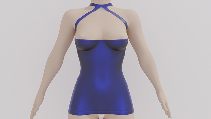 OMNI Rize Dress Blue
