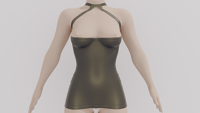 OMNI Rize Dress Olive