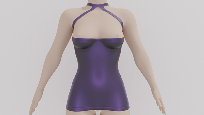 OMNI Rize Dress Purple