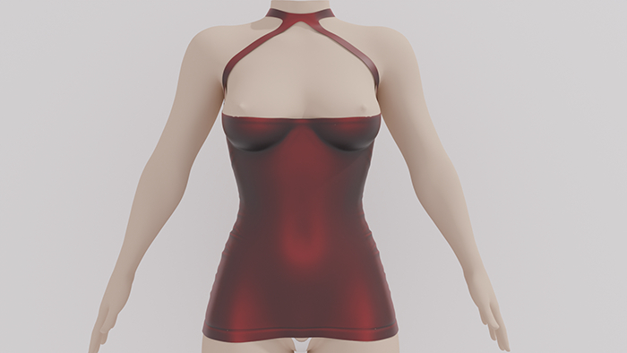 OMNI Rize Dress Red