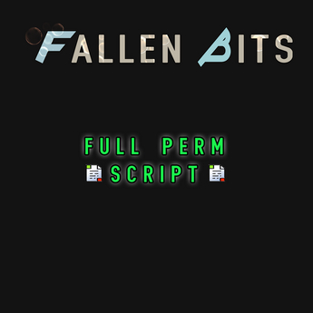 Second Life Marketplace - Fallen Bits - Scrubber Script v1.1