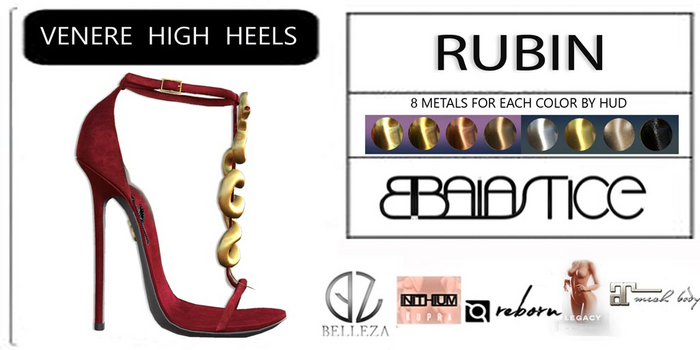 Baiastice_Venere High Heels-Rubin