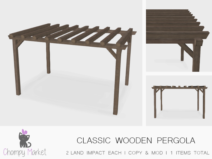 Classic Wooden Pergola