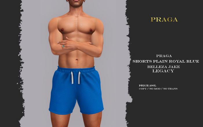 Praga Shorts - Royal Blue
