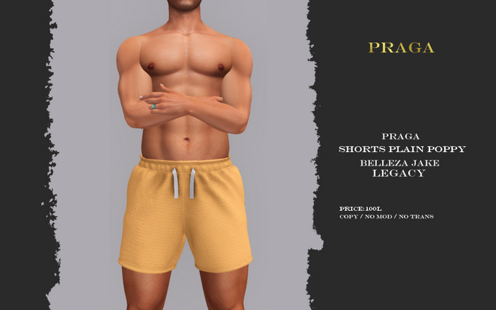 Praga Shorts - Poppy