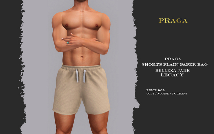 Praga Shorts - Paper Bag