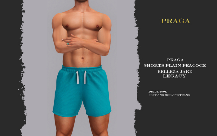 Praga Shorts - Peacock