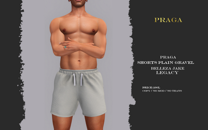 Praga Shorts - Gravel