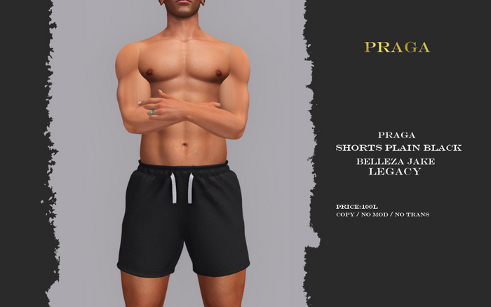 Praga Shorts - Black