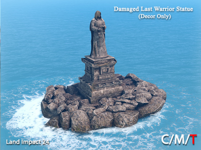 "Killer's" Damaged Last Warrior Statue Statue (Decor Only)