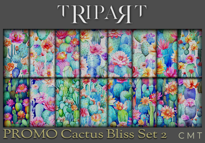 .::TRIPART::. " PROMO" Cactus Bliss Set 2