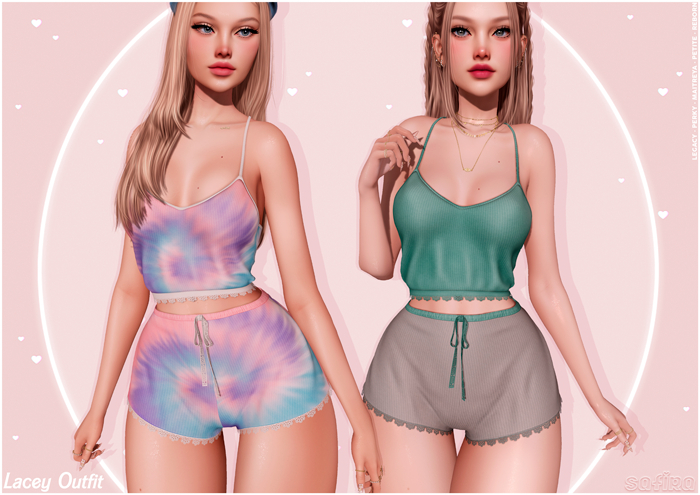 .Safira. Lacey Outfit FullPack