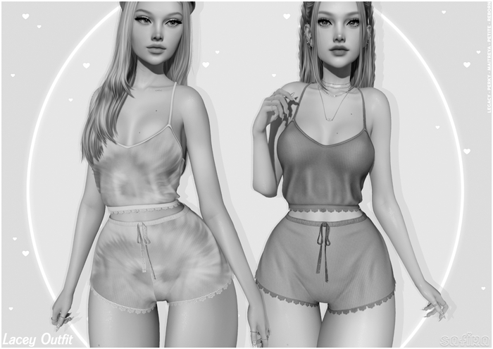 .Safira. Lacey Outfit Demo