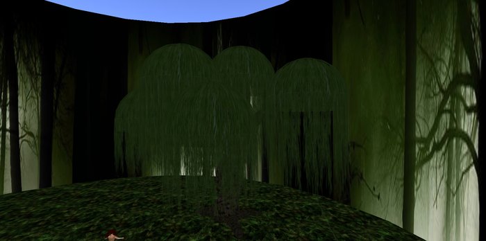 ALMOST FREE ! Mimii's DARK EMERALD FOREST WILLOW TREE