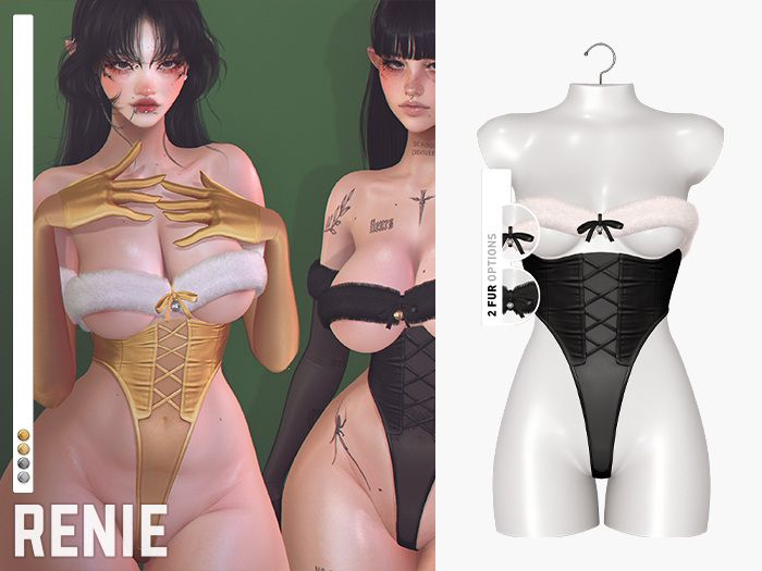 RENIE : MOLLY SET - BLACK