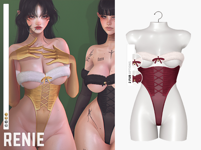 RENIE : MOLLY SET - BURGUNDY