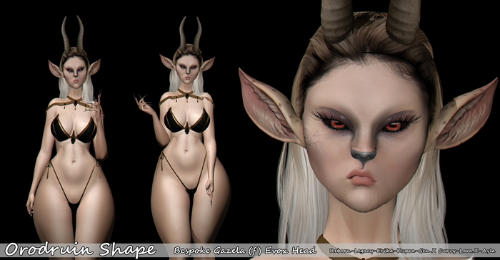 ::G.B-Orodruin Shape-Bespoke Gazela Head (f) EvoX Head::