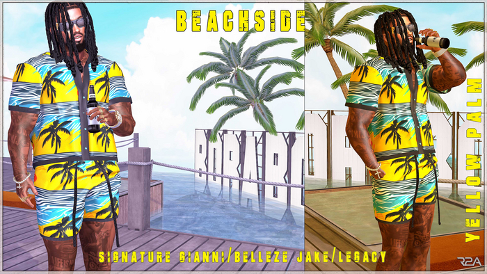 R2A-BeachSide Yellow Palm