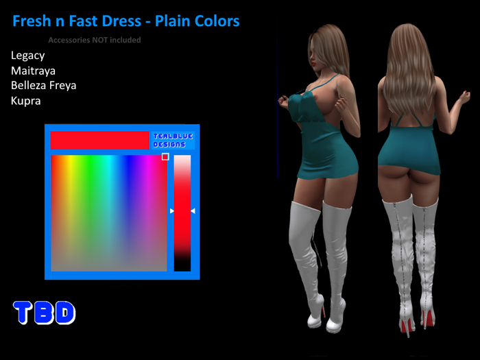 TBD Fresh n Fast Dress 555