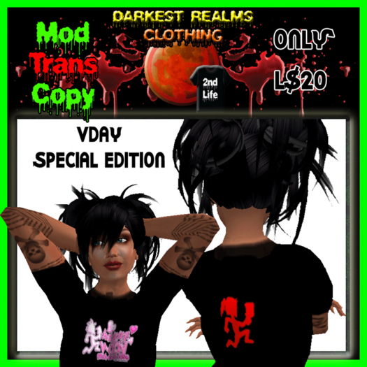 DRC - 2010 Valentine's Day Shirt Set - Hatchetman