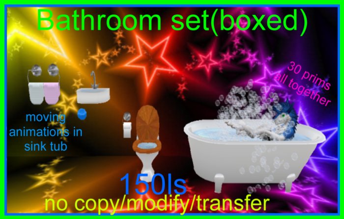 Bathroom set(boxed)