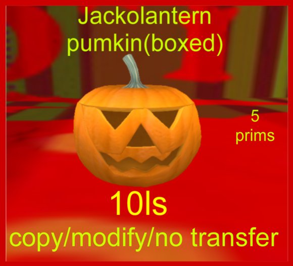 Jackolantern pumpkin(boxed)