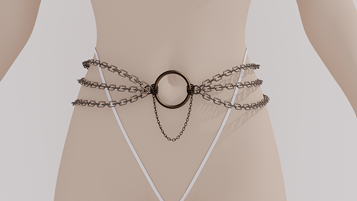 OMNI Divinity Waist Chain Brown