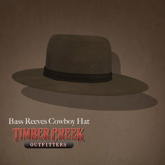 [Timber Creek] Bass Reeves Cowboy Hat-Dust