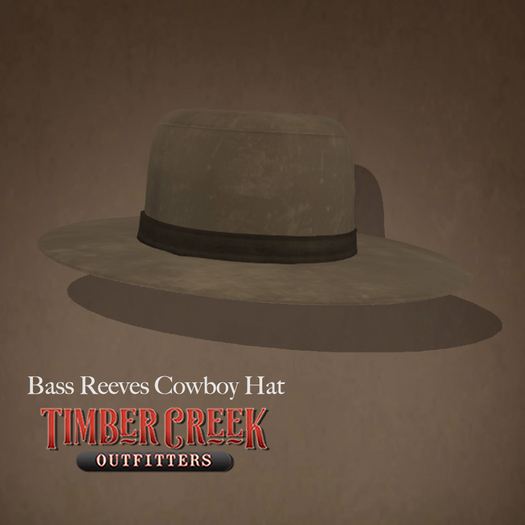 [Timber Creek] Bass Reeves Cowboy Hat-Tan