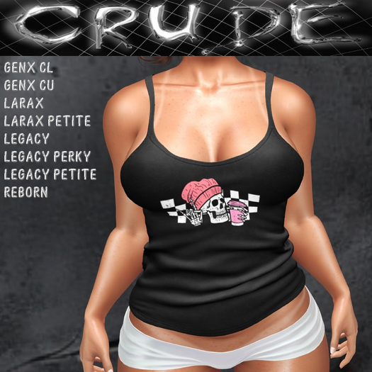 Coffee Skull Women's Tank (WT1)  <Wear Me>