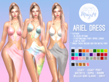May24 - Ariel Dress - Maitreya, Legacy, Perky, Kupra, Ebody Reborn, Belleza GenX Classic/Curvy