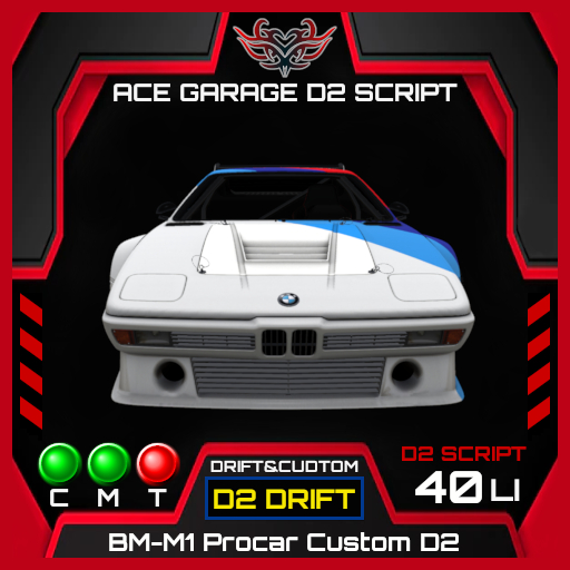 [AG.D2] BM-M1 Procar Custom D2