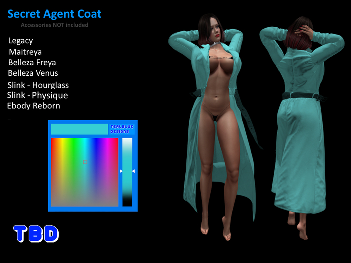 TBD Secret Agent Coat 801