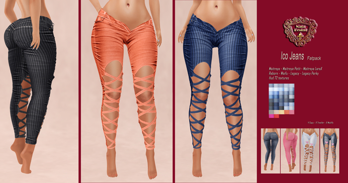 Nala Designs - Ico Fatpack Jeans