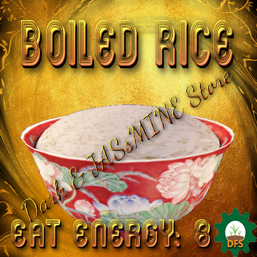 DFS Boiled Rice (Actual Item)