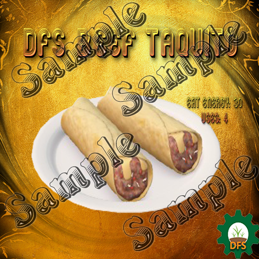 DFS Texture Beef Taquito