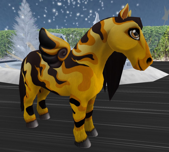 Amaretto Ponie Pals : Sparks Skin & Wing Fem