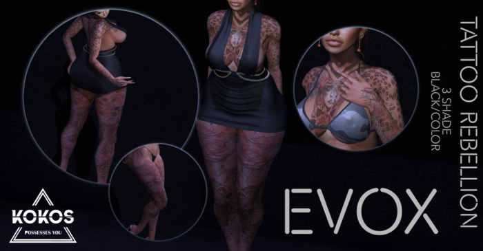 KOKOS-TATTOO REBELLION-EVOX