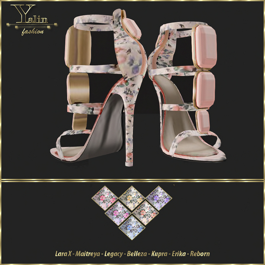 Yalin Fashion ROSE Heels DEMO 