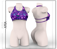 Halloween Purple Verve Top LaraX