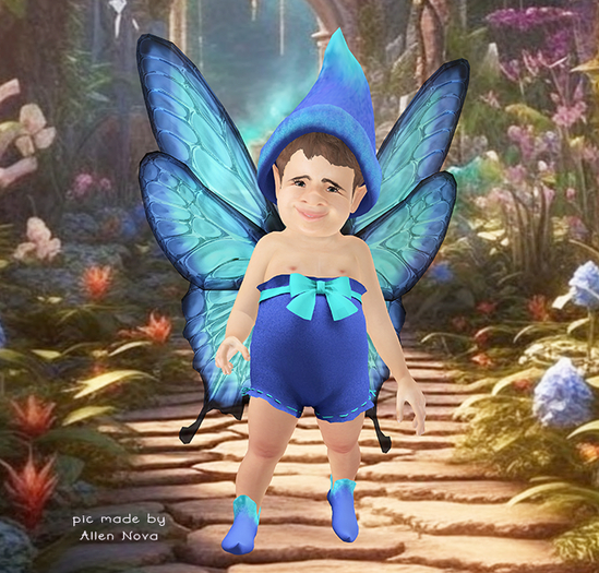 !Skifija Elf little man v.0.1 BLUE (Pack Transfer) - SALE !